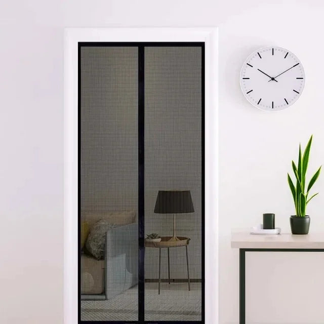 Magnetic Screen Door Curtain Automatic Closing Anti Mosquito Insect Fly Bug