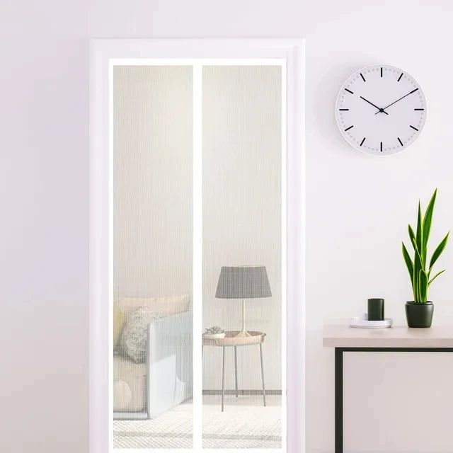 Magnetic Screen Door Curtain Anti Mosquito Insect Fly Bug Automatic Closing Ventilation Door Curtain