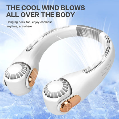 Portable Mini Hanging Neck Fan
Bladeless Neck Belt Fan
Angle Adjustable Air Cooler
USB Charging Fan