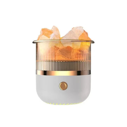 Salt Stone Aroma Machine Humidifier Night Light