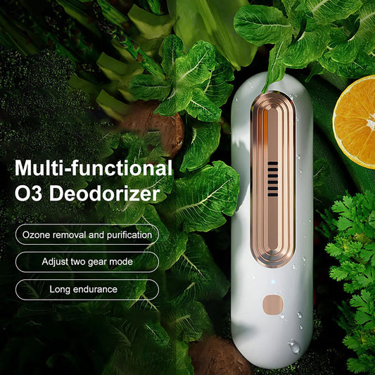 USB Air Purifier Kitchen Refrigerator Air Freshener Ozone Sterilization Deodorizing
