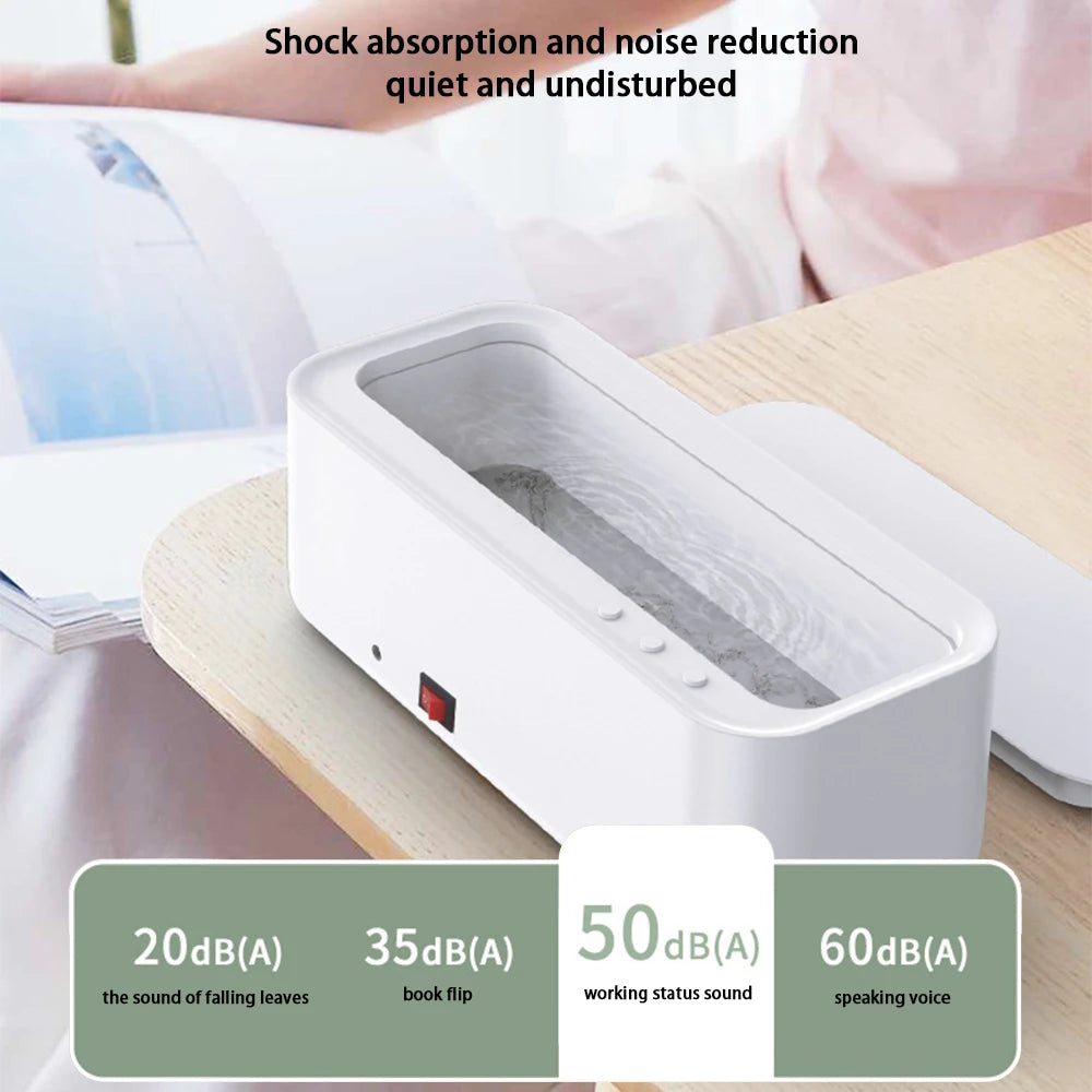 USB Ultrasonic Cleaner Jewelry Glasses Cleaning Machine Clean Rings Glasses Dentures Watches Coins