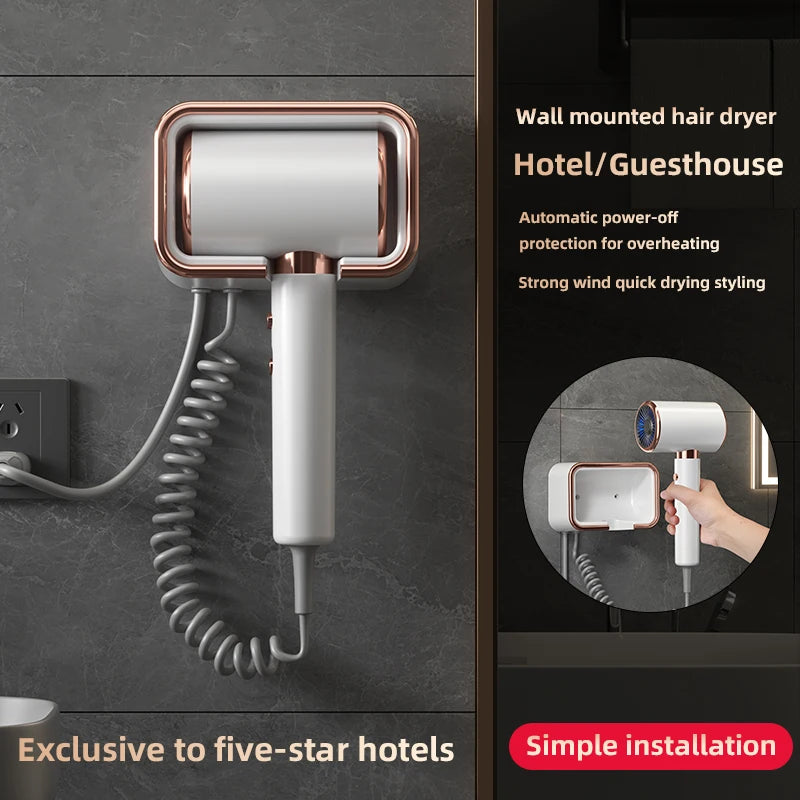 Wall Mounted Hotel Hair Dryer
