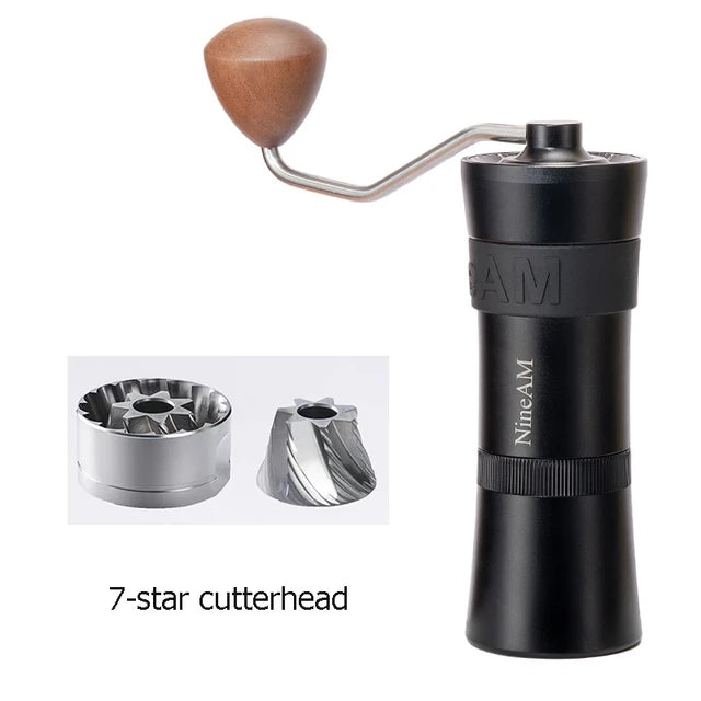 Upgrade Manual Coffee Grinder 
Professional Stainless Steel 7 and 10 Core Burrs Coffee Beans Grinder