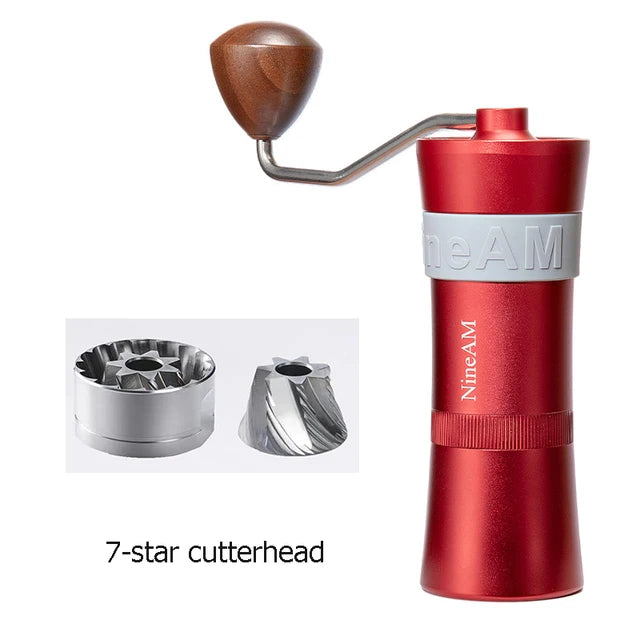 Upgrade Manual Coffee Grinder 
Professional Stainless Steel 7 and 10 Core Burrs Coffee Beans Grinder