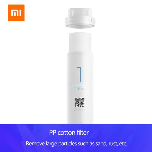XIAOMI Mijia PP Cotton Filter
Activated Carbon Filter
RO Filter For Xiaomi Water Purifier