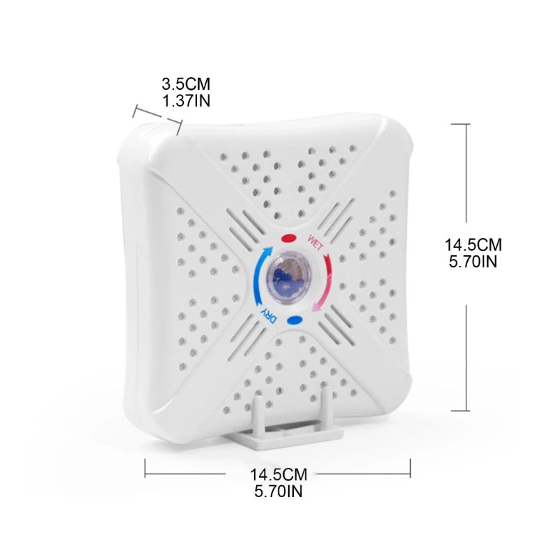 Plastic Air Dehumidifier Mini Home Air Dryer Anti-Humidity Dehumidifying Machine.

Mini Home Air Dehumidifier.