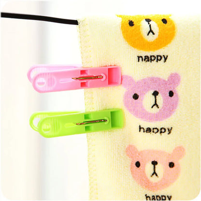 Wind Proof Clothes Drying Rack Holder Clip
Laundry Hanging Clothespins Clips