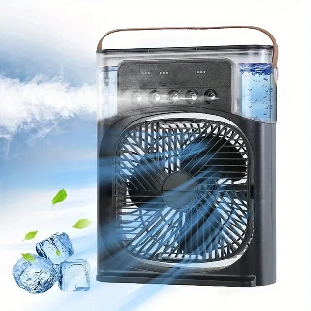 Portable 3 In 1 Fan Air Conditioner
Household Small Air Cooler
LED Night Lights Humidifier
Air Adjustment Home Fans