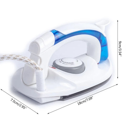 Portable Compact Size Mini Handheld Electric Baseplate Steam Iron Machine Foldable Handle Home Travel Use with 3 Gears Control
Mini Handheld Electric Baseplate Steam Iron Machine with Foldable Handle
Home Travel Use Steam Iron with 3 Gears Control