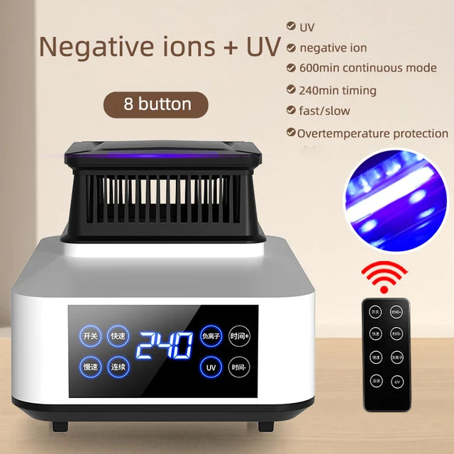 Portable Electric Clothes Dryer UV Negative ion Drying 1500W
Quickly Clothes Shoes Heater Dryer Warm Air with Remote Control
