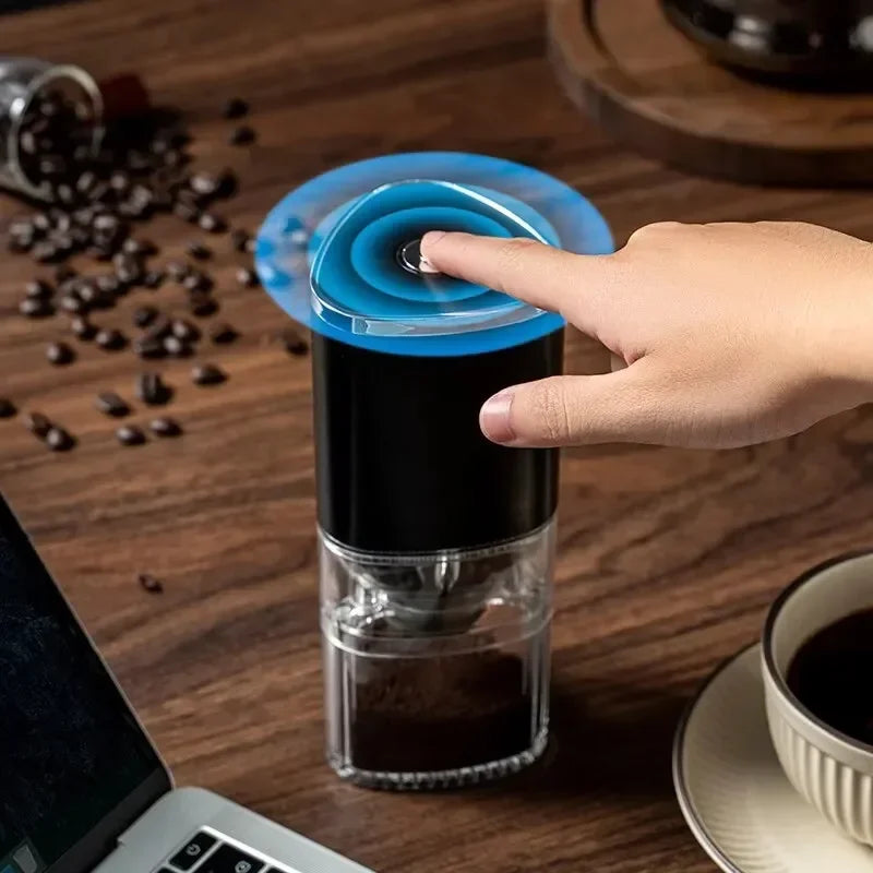 Portable Electric Coffee Grinder USB Charge Ceramic Grinding Core Home Coffee Beans Pulverizer Grinder