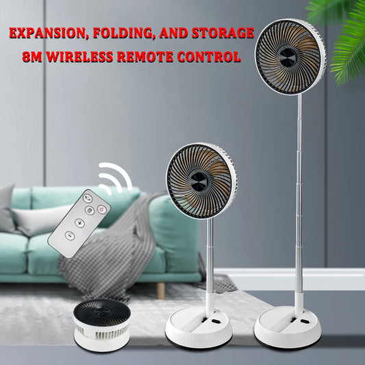 Portable Folding Fan

6000mAh USB Remote Control Air Cooler

Silent Rechargeable Wireless Floor Standing Fan

Outdoor Home