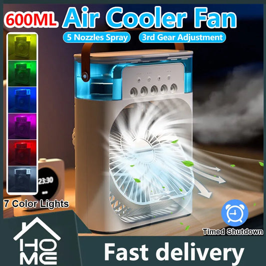 Portable Humidifier Fan Air Conditioner Household Small Air Cooler Hydrocooling Portable Air Adjustment For Office 3 Speed Fan

Product Name:
Portable Humidifier Fan Air Conditioner