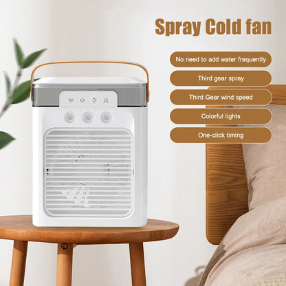 Portable Humidifier Fan Air Conditioner
Household Small Air Cooler
Portable Air Adjustment For Office
3 Speed USB Electric Fan