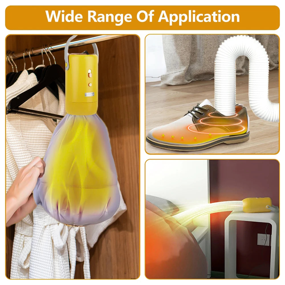 Portable Mini Clothes Dryer
Multifunctional Travel Dryer
Small Dryer for Clothes