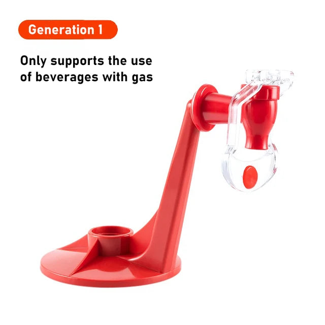 Portable Party Inverted Water Dispenser Drink Bottle Pump Faucet Mini for Travel