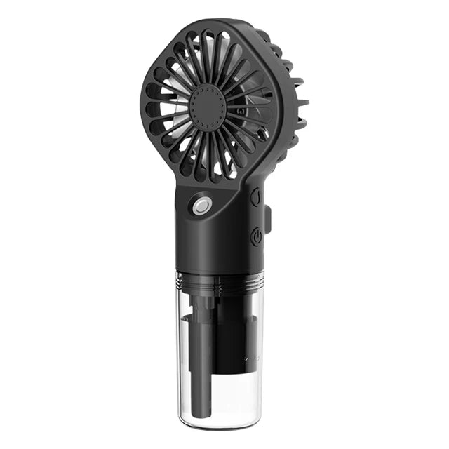 Portable Water Cooling Fan Handheld Desk Misting Fan