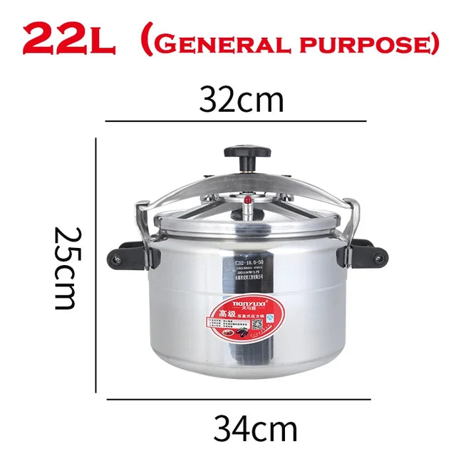 Pressure Cooker Canteen
Large Capacity Soup Pot
Hotel Restaurant Pressure Pot
Pressure Canner