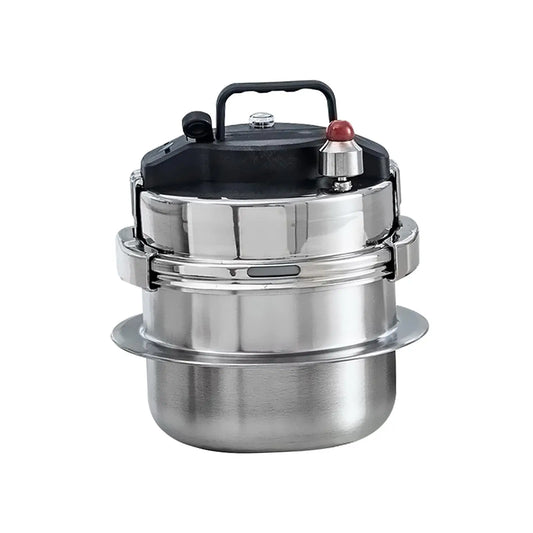 Pressure Cooker 2 Liters Stainless Steel Portable Cooking Pot