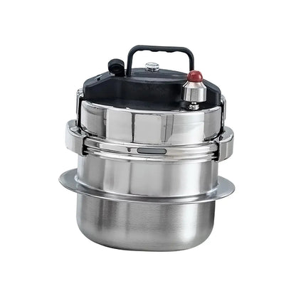 Pressure Cooker 2 Liters Stainless Steel Portable Cooking Pot
