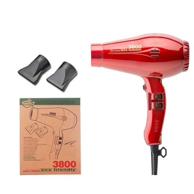 Professional Hair Dryer 1600W Personal Care Home Appliance Negative Ion Ceramic Hot and Cold Wind Blow Dryer Powerful Wind.