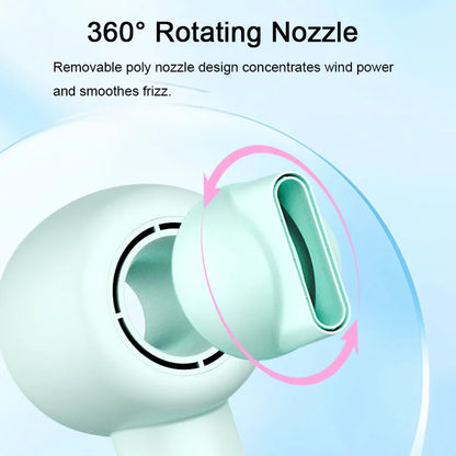 Professional Hair Dryer High Speed With Nozzle Negative Ionic Blower