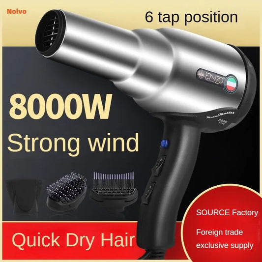 Professional Hair Dryer With Diffuser Ionic Hair