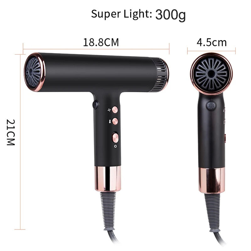 Professional Powerful Brushless Hair Dryer
BLDC Motor Hot Negative Ion Hairdryer