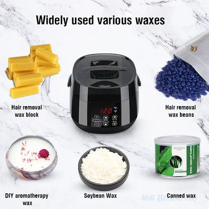 Smart Wax Heater Wax Warmer Hair Removal Machine - SPA Hands Feet Epilator Depilatory Paraffin Waxing Machine