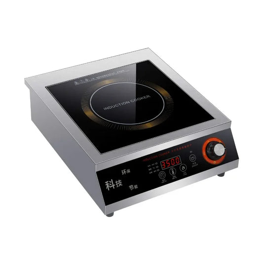 QG-3500PM Induction Cooker 3500W Commercial Induction Cooker Household Fried Battery Stove Plane Commercial Stove