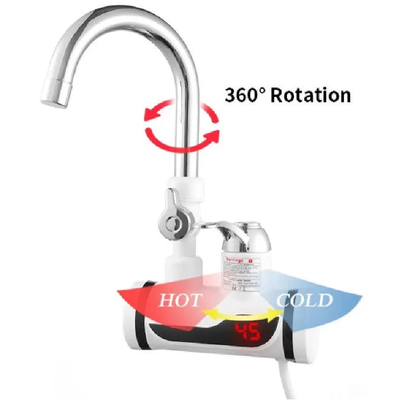 RX-00L Electric Water Heater
Tankless Instant Hot Water Tap
Kitchen Water Faucet Heater