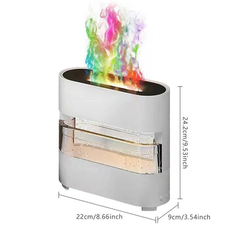 Raindrop Flame Air Aroma Diffuser Humidifier
Rainfire Flame Colors Noiseless Essential Oil Diffuser 300ML