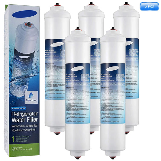 Samsung Refrigerator Water Filter DA29-10105J
Aqua-Pure Plus Water Filter WSF-100
LG Refrigerator Water Filter 5231JA2010B
GE Refrigerator Water Filter GXRTQR