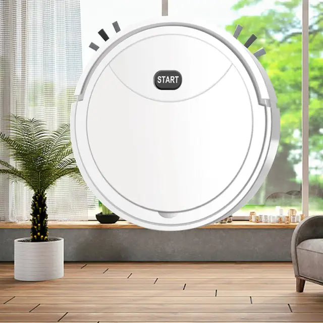 Robot Vacuum Cleaner Electric Sweeper 90 Mins Runtime Strong Suction Quiet 3 in 1 Robotic Vacuum for Tile Floor. 

Robot Vacuum Cleaner

Electric Sweeper

90 Mins Runtime

Strong Suction

Quiet

3 in 1 Robotic Vacuum

Tile Floor