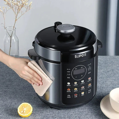 SUPOR Electric Pressure Cooker 5L 
Electric Rice Cooker Graphic Display 
Multifunction Menu Electric Cooker