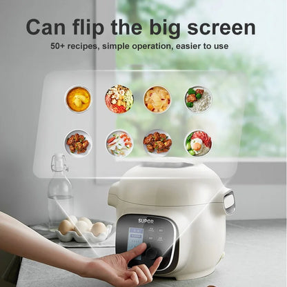 SUPOR Smart Electric Pressure Cooker 3L Capacity 100kPa Multipurpose Rice Cooker