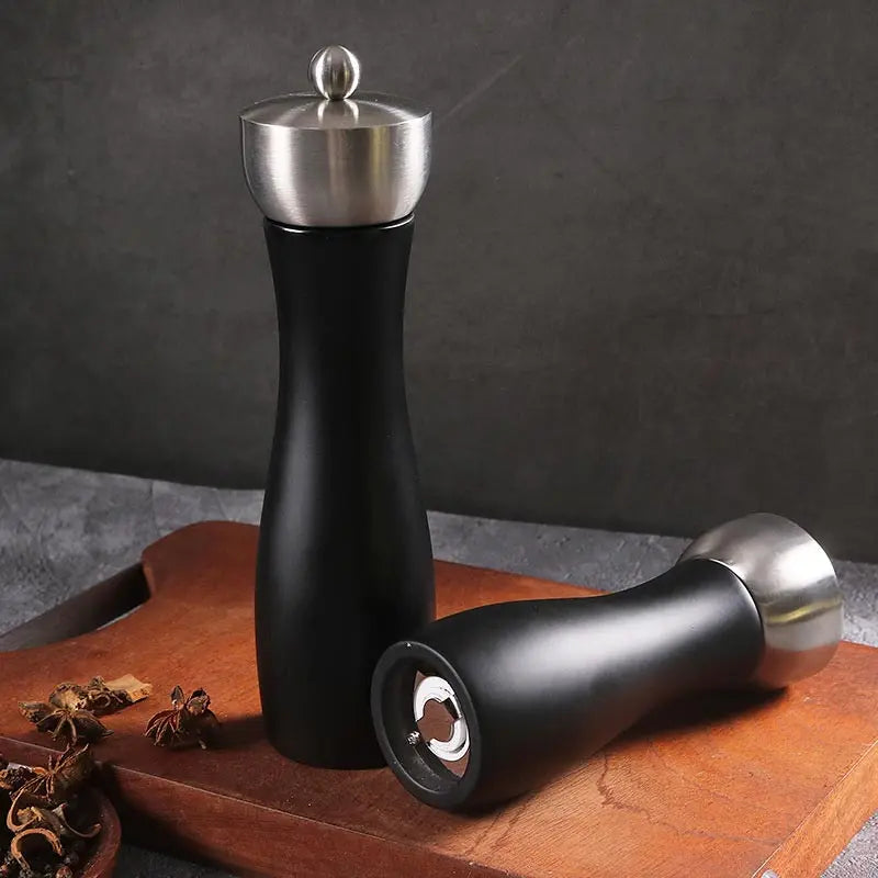 - 304 Stainless Steel Pepper Grinder
- Strong Adjustable Ceramic Grinder
- Kitchen Tools Salt and Pepper Mills