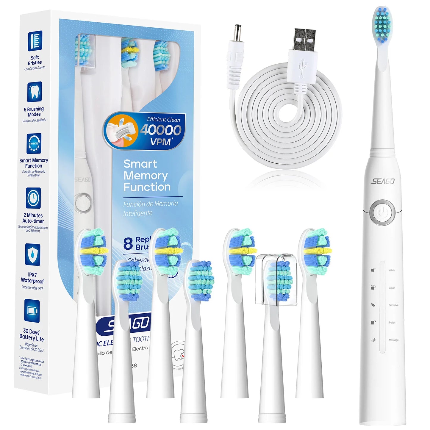 Seago Sonic Electric Toothbrush