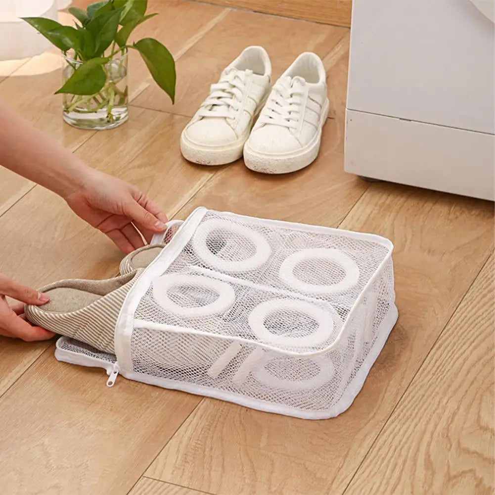 Shoe Washing Bag for Washing Machine
Sneaker Wash & Dry Net Bag
Sneaker Cleaning Bag
