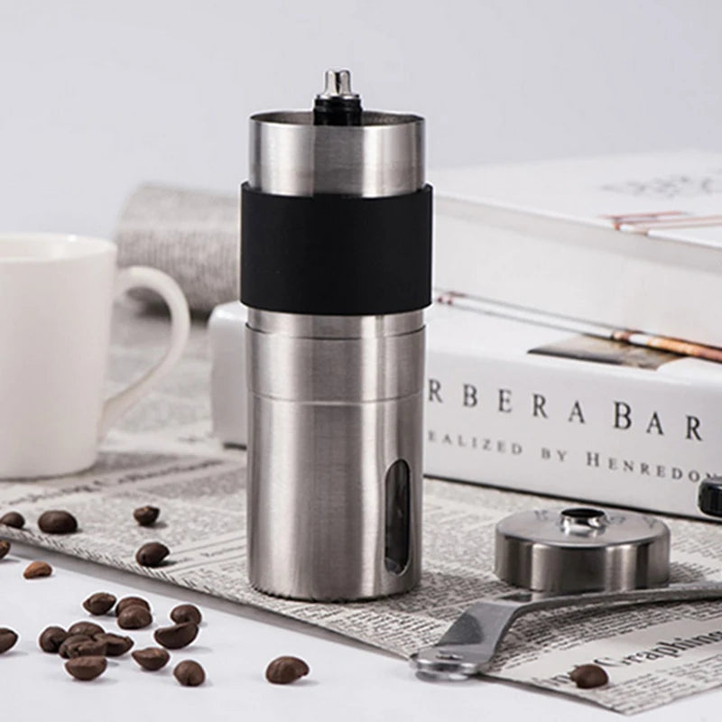 Coffee Grinder Mini Stainless Steel Hand Manual Burr Grinders Mill Kitchen Tool