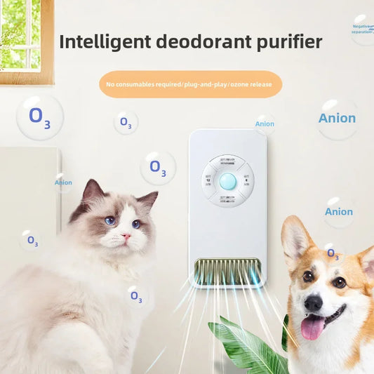 Smart Pet Deodorizer Ozone Generator Antibacterial Air Purifier