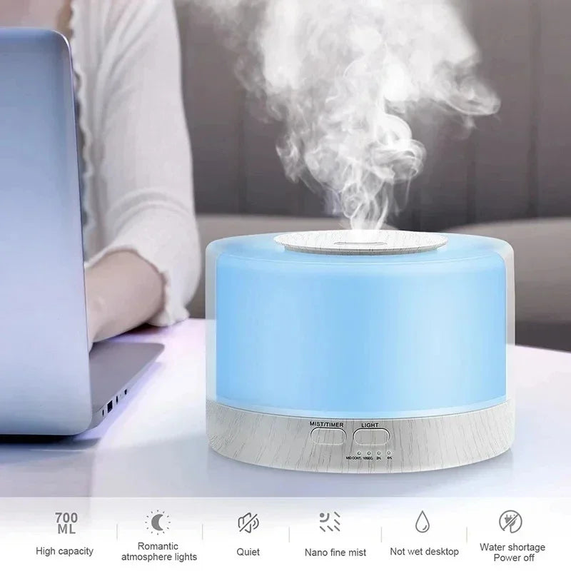 Smart WiFi Aromatherapy Essential Oil Diffuser 500ml