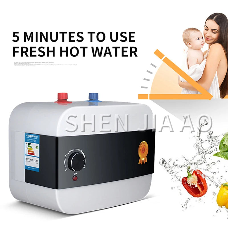 Speed Hot Small Water Heater 6L
Water Storage Type Electric Water Heater
Minikitchen And Bathroom Water Heater Home
Multifunction