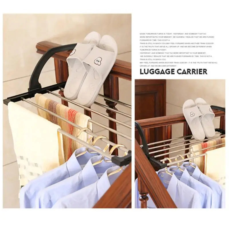 Stainless Steel Balcony Shoe Rack
Folding Window Diaper Drying Rack
Laundry Clothes Dryer Portable
Towel Storage Rack