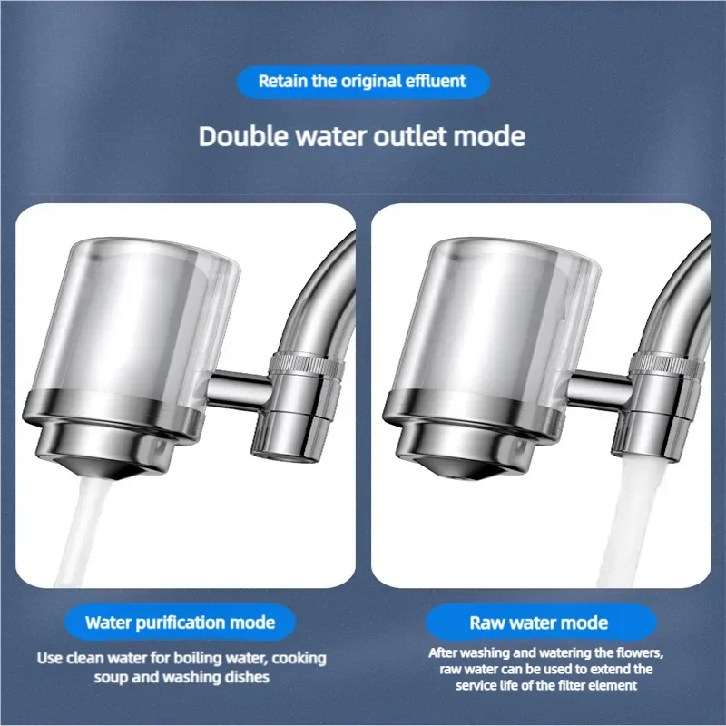 Stainless Steel Faucet Tap Water Filter Purifier System