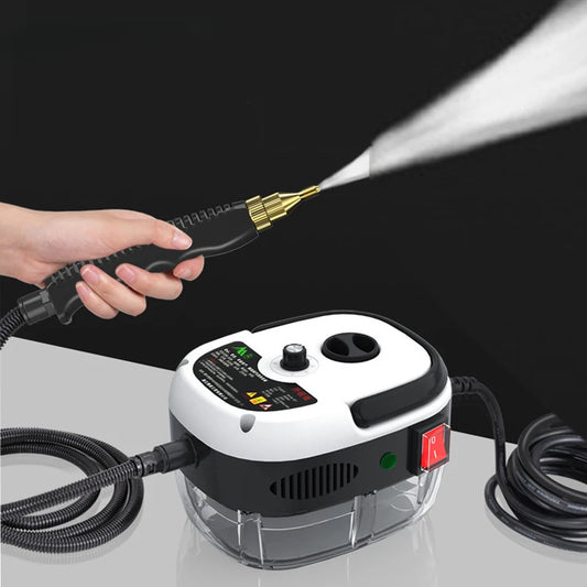 Steam Cleaner High Temperature Sterilization Air Conditioning Kitchen Hood Home /Car Steaming Cleaner - US/EU Plug