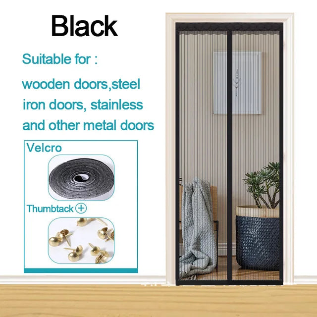 Strong Magnetic Door Curtain - Large-Size Mosquito Nets For Doors