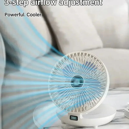 Summer Household Dual Use Kitchen Fan Small Fan
USB Charging Home Dormitory Silent Big Wind Desktop Mini Portable Electric Fans