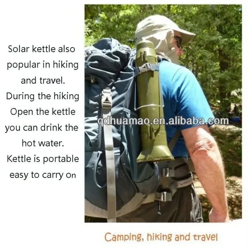 Sun Kettle Solar Hot Water Heater

Camping Backpacking Portable